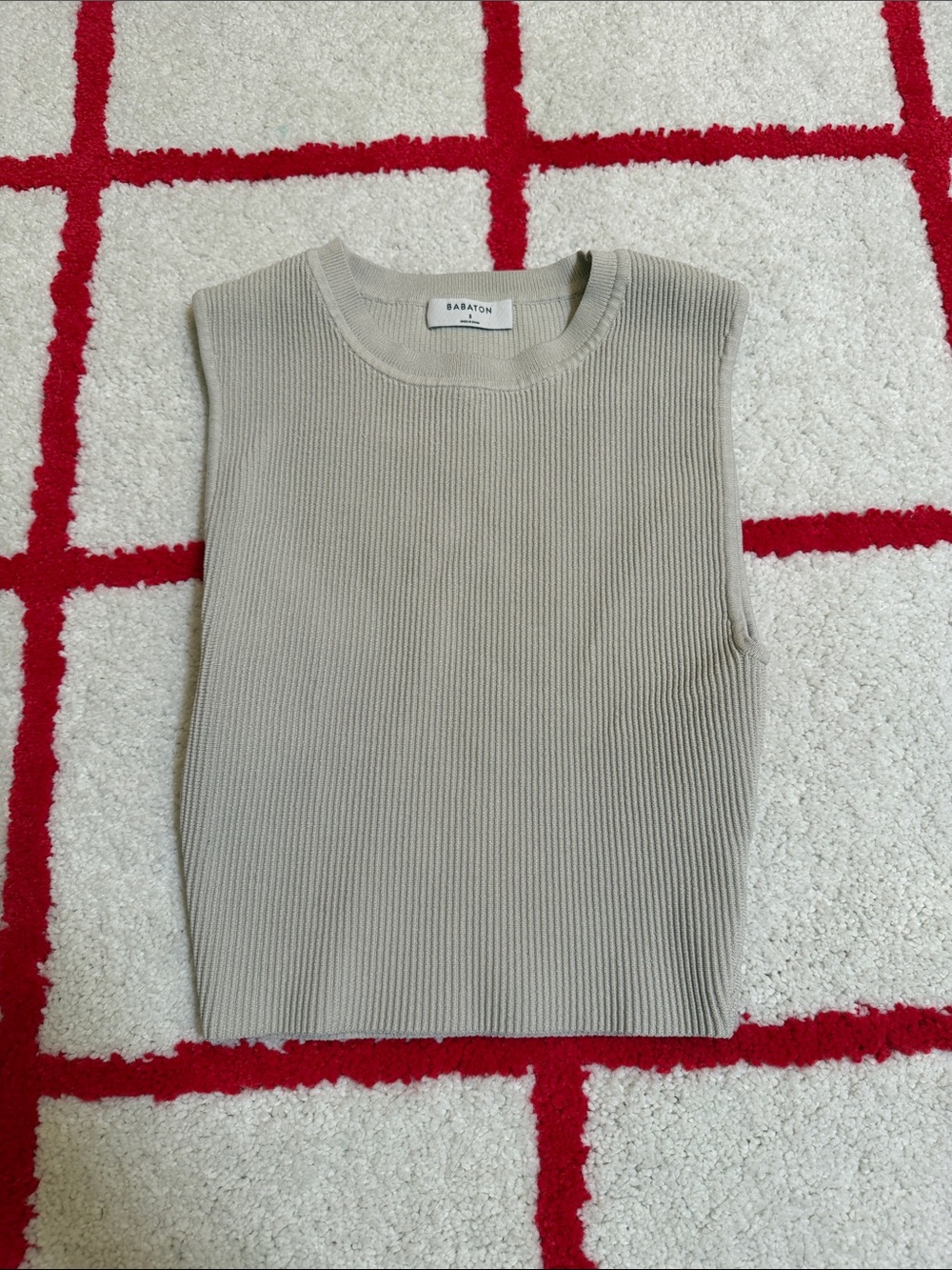 Aritzia Ribbed Sleeveless Tank